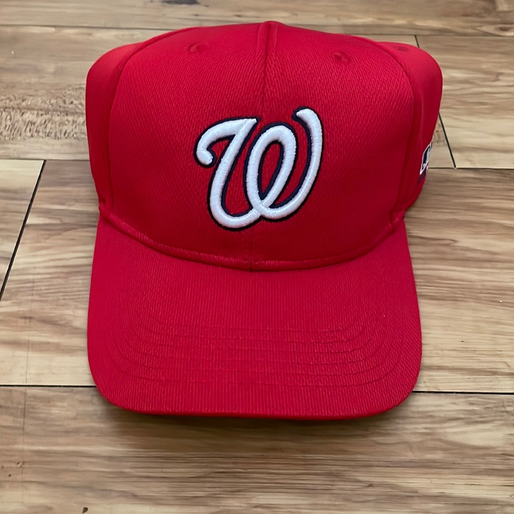 Washington nationals adult red baseball hat. One size fits most. Brand new.